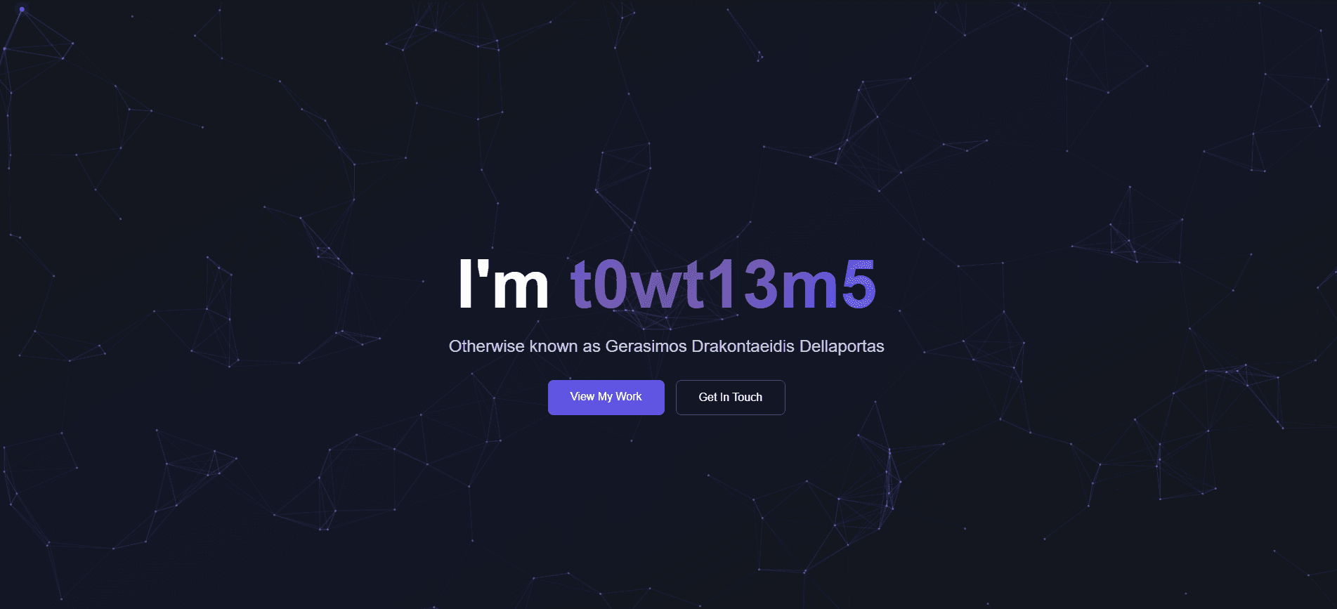 Developer Portfolio